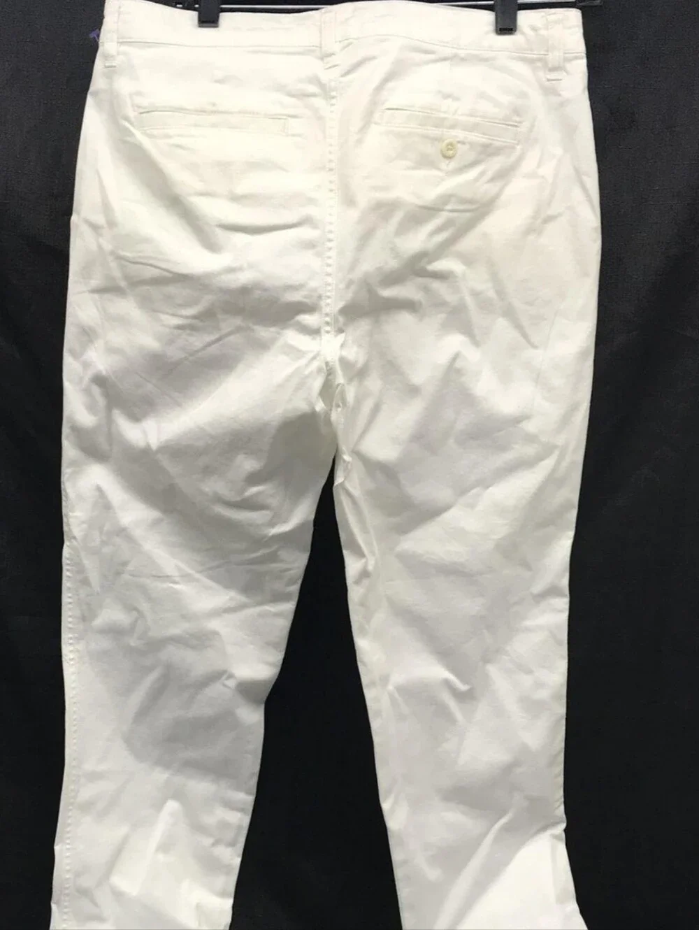 NWT Lauren Ralph Lauren White Twill Chino Pants Size 8